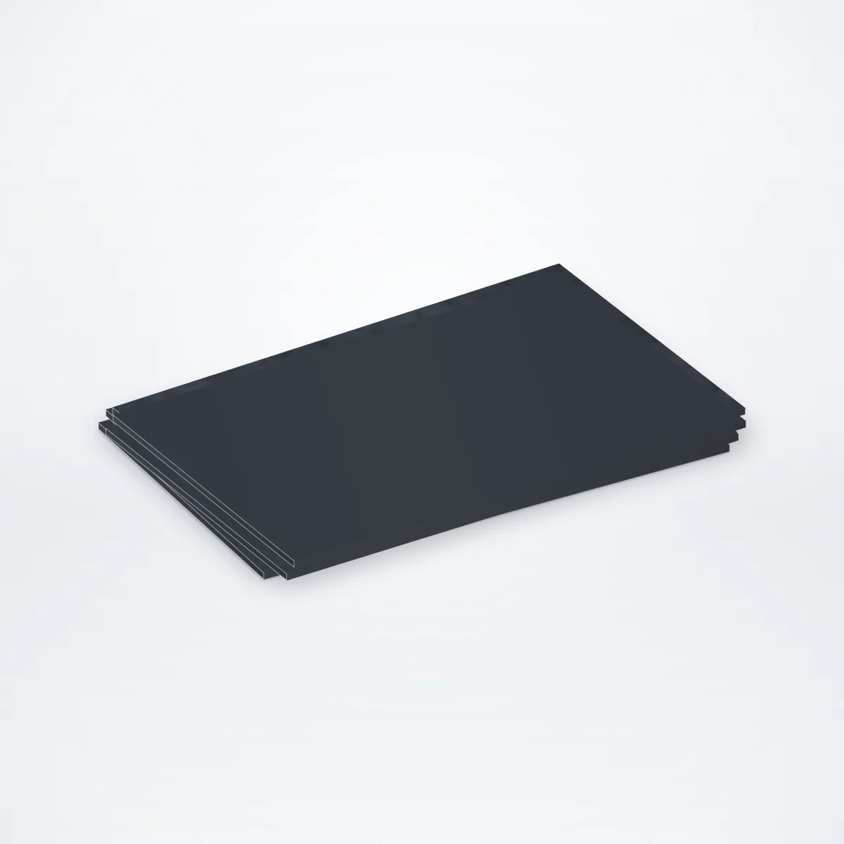 Plat Besi Hitam 4×8 kaki (1,2×2,4 m)